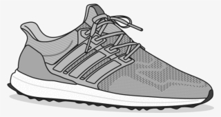I Nod And My Smile Is Still Huge - Adidas Ultra Boost Clipart