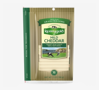 Mild Sliced Cheddar Cheese - Kerrygold Garlic & Herb Butter - 10 Pack, 3.5 Oz