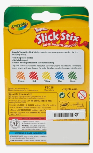 Twistable Slick Stix Crayons Set - Crayola Twistables Slick Stix