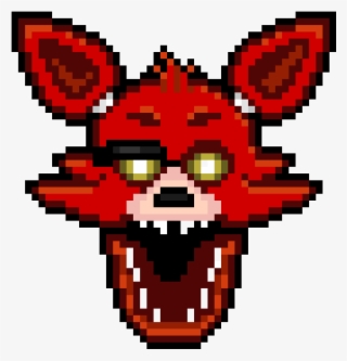 Rafael Tejeda - Foxy Pixel Art Fnaf