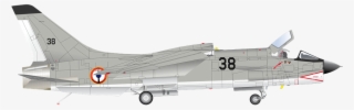 Airplane Crusader French Jet Navy - Military Plane Reference