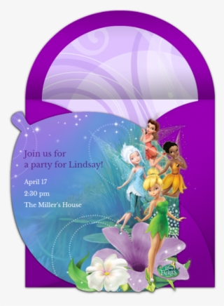 Disney Fairies Online Invitation - Tinker Bell