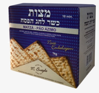 Pão Ázimo M - 3 מצות