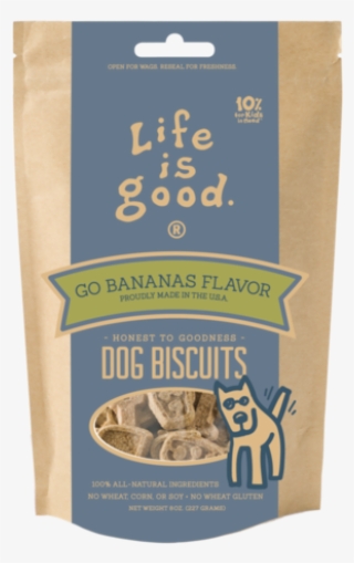 Go Bananas Dog Biscuits - Life Is Good