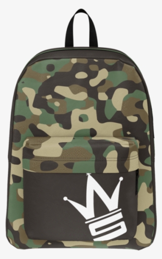 Green Camo Backpack - Backpack