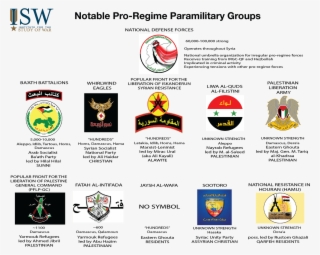 Notable Syrian Pro-regime Paramilitary Groups - National Defence Forces
