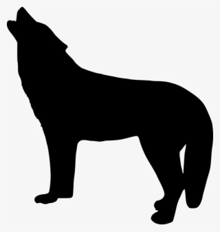 Silhouette, Wolf, Howling, Art, Wild, Animal, Nature - Silhouetten Wolf