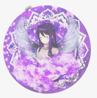 Yuri Purple Space Angel Pastel Icon Anime Girl - Anime Girl Pastel Purple