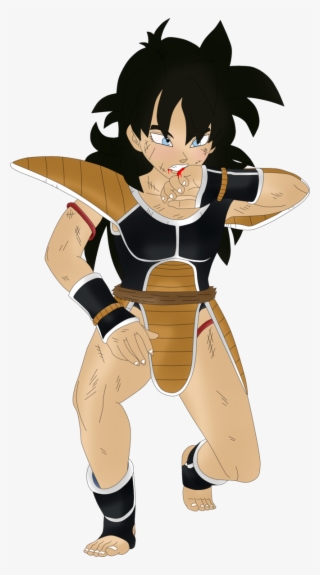 Female Saiyan Warrior By Soleswallower - Female Saiyan Battle Armor