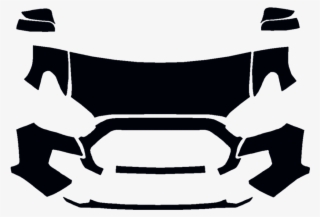 2016 2018 Toyota Tacoma Trd Off Road 3m Clear Bra Deluxe - 2018 Tacoma Clear Bra