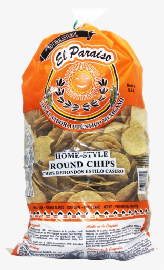 Round Party Size Chips 48oz - Corn Chip