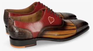 Couture Kylian 1 Crock Stone Ocra Lines Stone Red - Leather