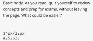 Standard Body Copy - Quotes Italian