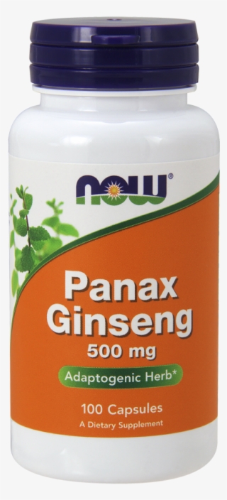 Panax Ginseng 500 Mg Capsules - Now Foods - Panax Ginseng 500 Mg. - 250 Capsules
