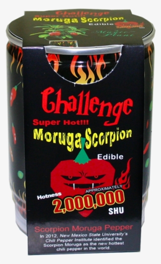 Moruga Scorpion Pepper Plant Can - Challenge Pepper Plant Trio - Ghost Chili, Scorpion