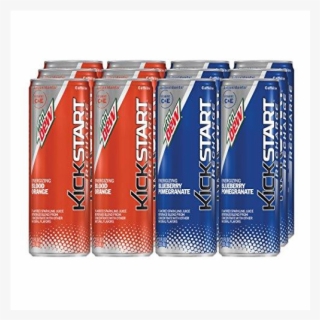 Auction - Mountain Dew Kickstart Energizing Juice Blend, Blueberry