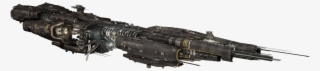 Leviathan - Transparent Spaceship Png