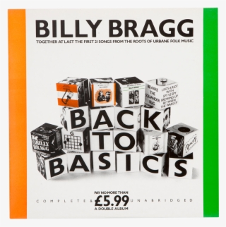 Back To Basics, Front Cover - Billy Bragg Back To Basics