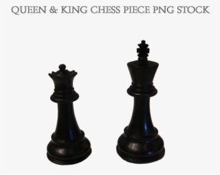 King Chess Piece Png Clip Art - Black King And Queen Chess