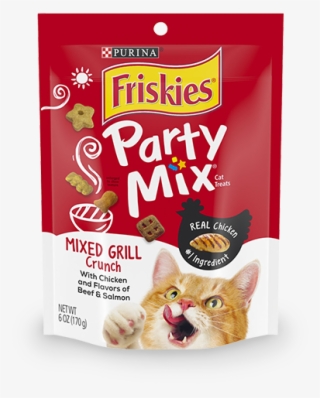 Party Mix Mixed Grill Crunch Cat Treats