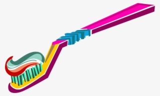 Vector Illustration Of Oral Hygiene Toothbrush For - Graphic Design