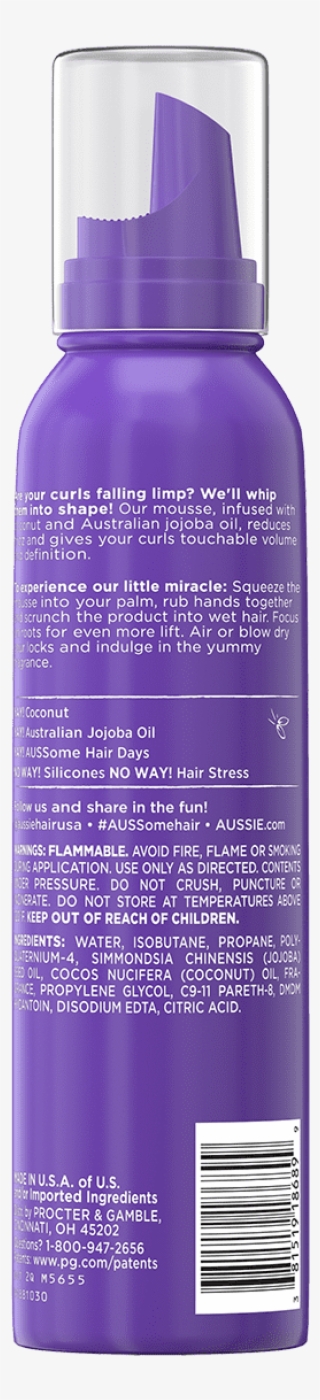 Aussie Miracle Curls Mousse - Bottle