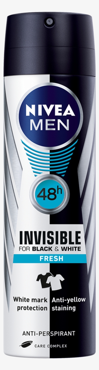 Nivea Deodorant Invisible For Black White