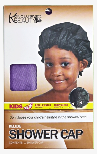 Konclusive Beauty Deluxe Kids Shower Cap