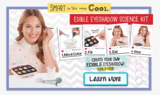 Create Your Own Edible Eyeshadow With The Project Mc2 - Project Mc2 Edible Eye Shadow Science Kit