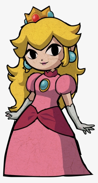 Wind Waker Peach - Mario In Wind Waker Art Style