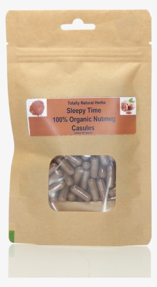 Organic Nutmeg Capsules - Vacuum Bag