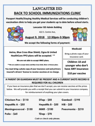 And One Classroom At Pleasant Run Elementary) Will - Vaccine