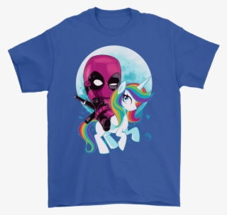 Deadpool And My Little Pony Mashup T-shirt - Jon Luc Picard T Shirt