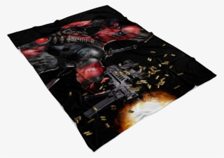 Deadpool Fleece Blanket