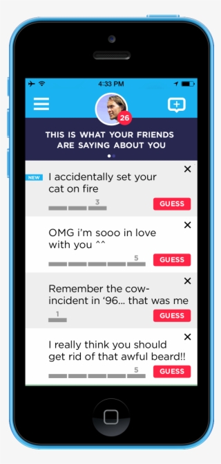 Look At What Your Friends Say About You - Web Design