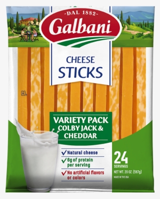 Stick Cheese Variety Pack - Galbani Stick Cheese