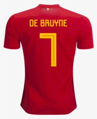 Belgium 2018 Home Jersey Kevin De Bruyne