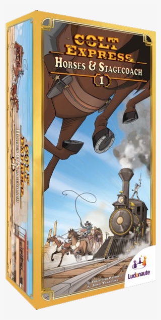 Colt Express Horses And Stagecoach - Asmodee Colt Express Horses And Stagecoach Board Game