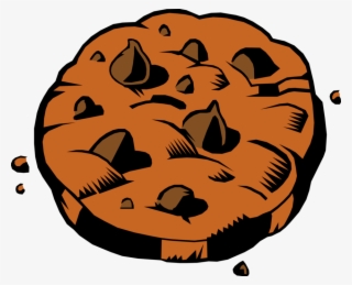 Vector Illustration Of Sweet Baked Goods Chocolate - Cartoon Chocolate Chip Cookies