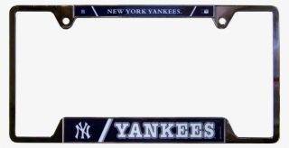 New York Yankees Wincraft Metal License Plate Frame, - New York Yankees