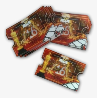 Die Cut Shape 1 Layer 1 Side Invitation - Die Cutting