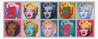10 Marylins, 1967, Andy Warhol - Pop Art By Peter Blake