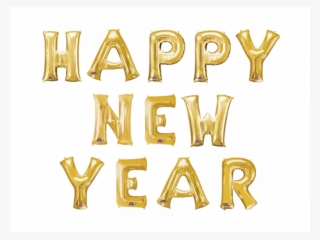 Buchstaben-girlande Folienballons Silvester: Happy