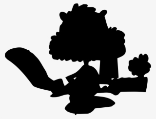 Svg Food Eating Beaver Free Image Icon Silh Png Svg - Cupid Clip Art Black And White