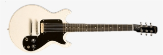Free Png White Guitar Transparent Png Images Transparent - Gibson Joan Jett Signature Melody Maker