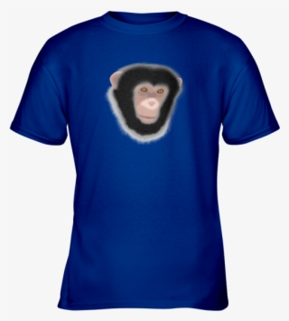 Chimp Face Cotton Shirt For Kids - Special Edition