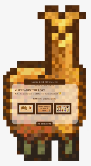 Llama Minecraft Png Jpg Transparent Library - Deviantart Llama