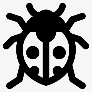 This Logo At First Glance Resembles A Ladybug - Insect Icon