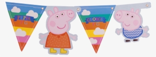 Peppa Pig Banner - Peppa Pig Summer Fun Pennant Banner Decoration