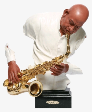 Saxophone Player Rock Music Figure Figurine - Bellagio Hotel And Casino